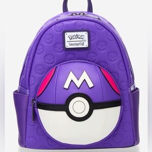 New Loungefly Pokémon Master Ball Figural Mini Backpack.